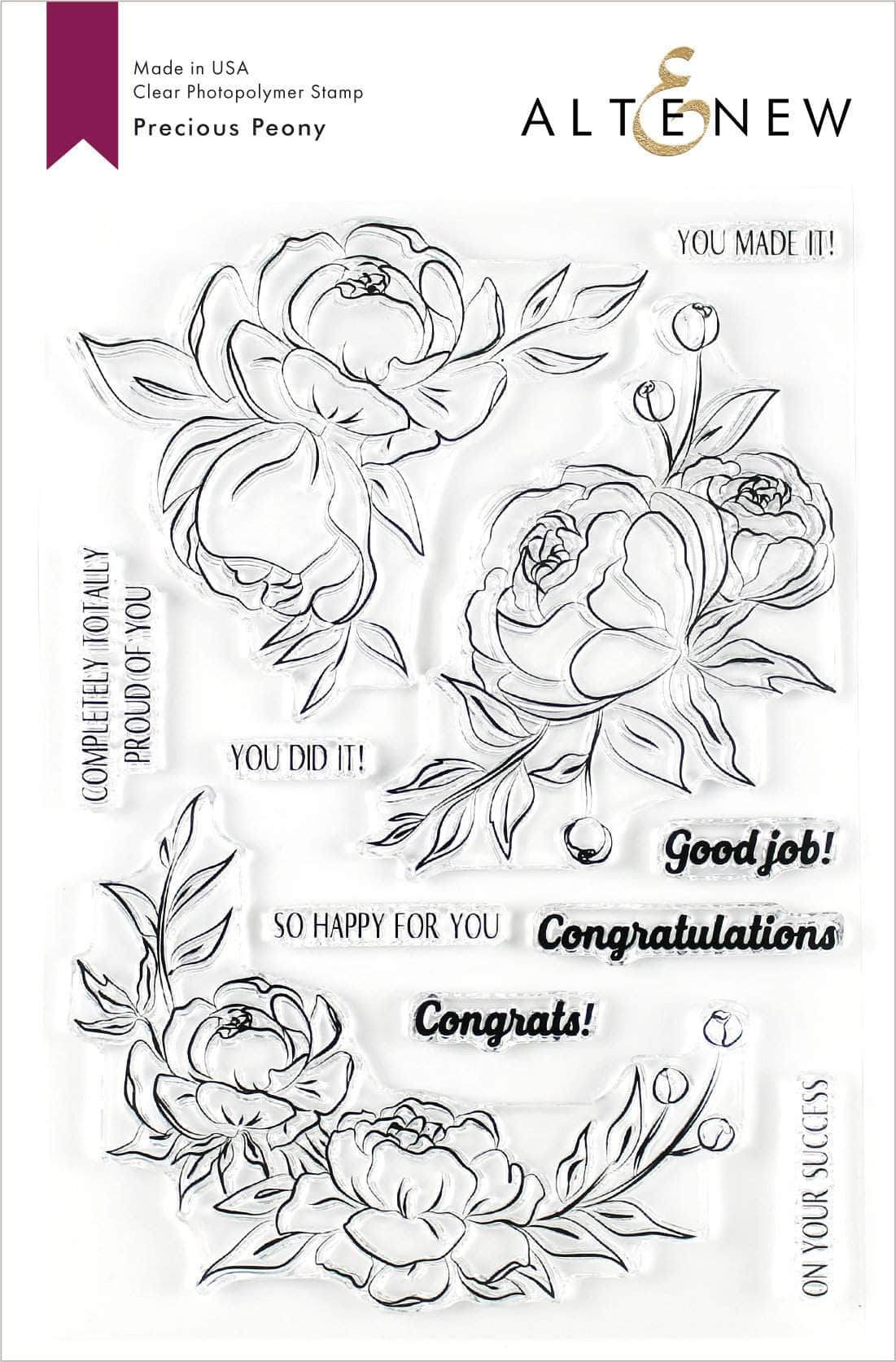 altenew-precious-peony-stempelset-outline-8-stempel image 1