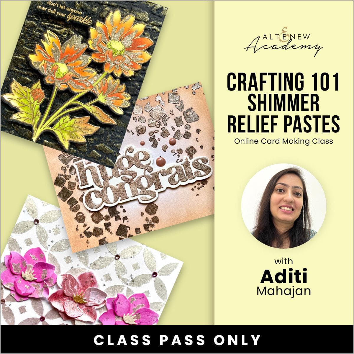 altenew-crafting-101-onlinekurs-shimmer-relief-paste-floral image 2