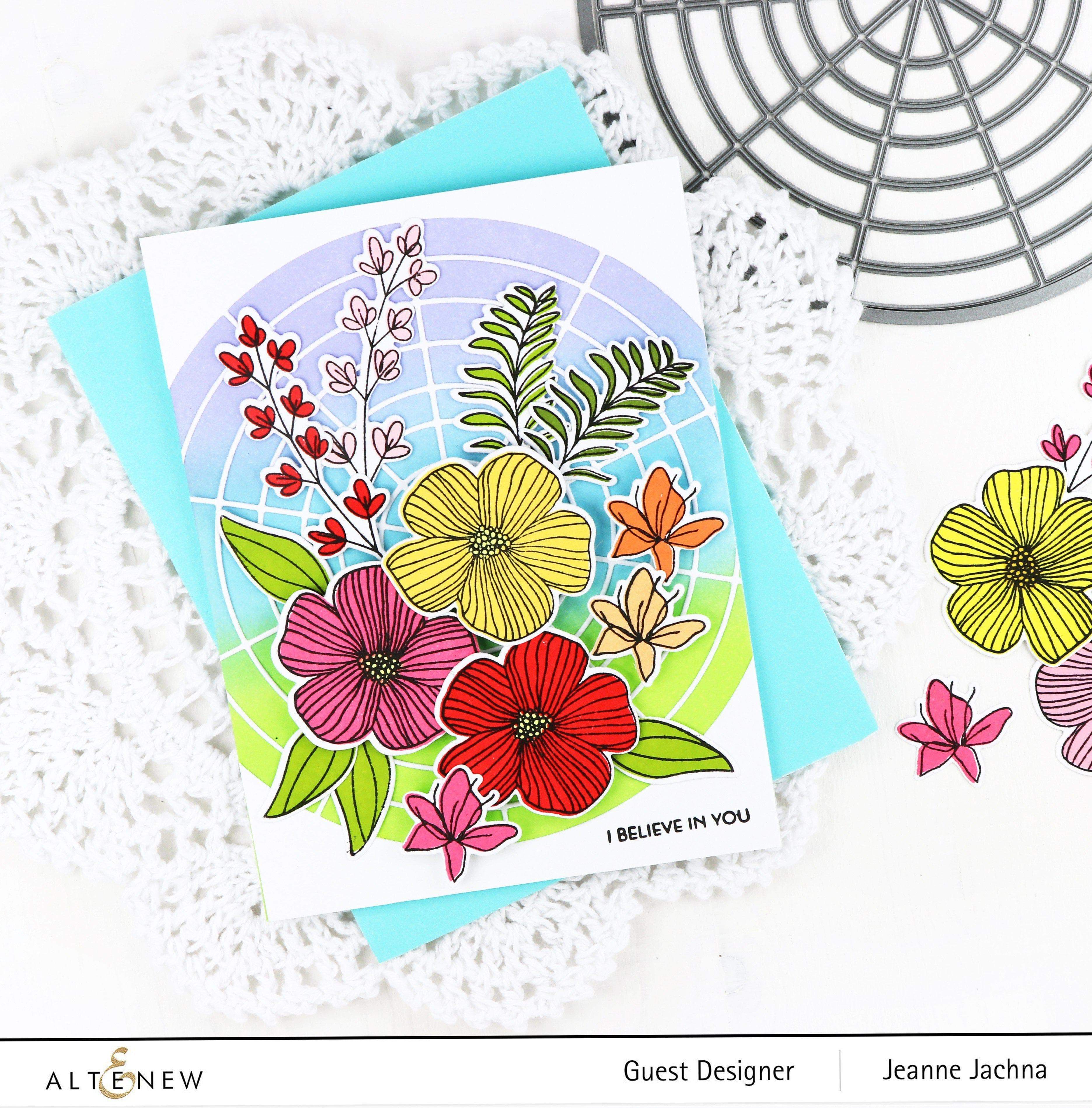 altenew-charming-doodles-stempelset-mit-stanzen-6x8 image 4