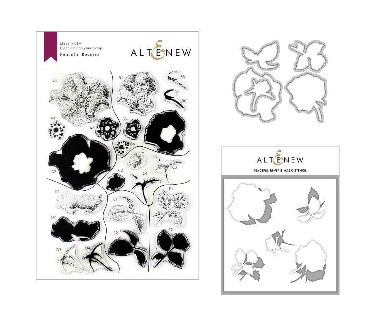 altenew-peaceful-reverie-komplett-set-stempel-stanzen-schablone image 1