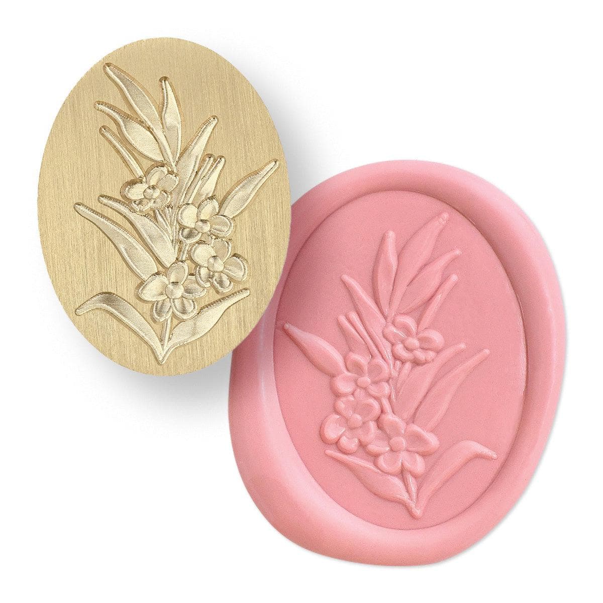 altenew-painted-grass-wax-seal-stamp-siegelstempel-2-5-x-3-3-cm image 1