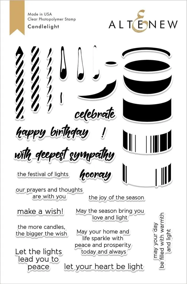 altenew-candlelight-stempelset-kerzen-30-stempel image 1