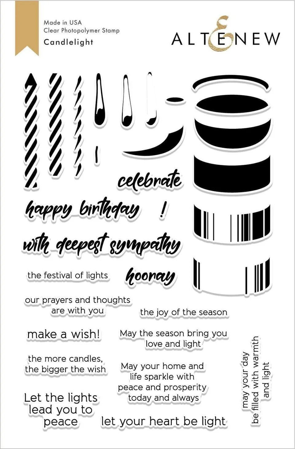 altenew-candlelight-stempelset-kerzen-30-stempel image 1