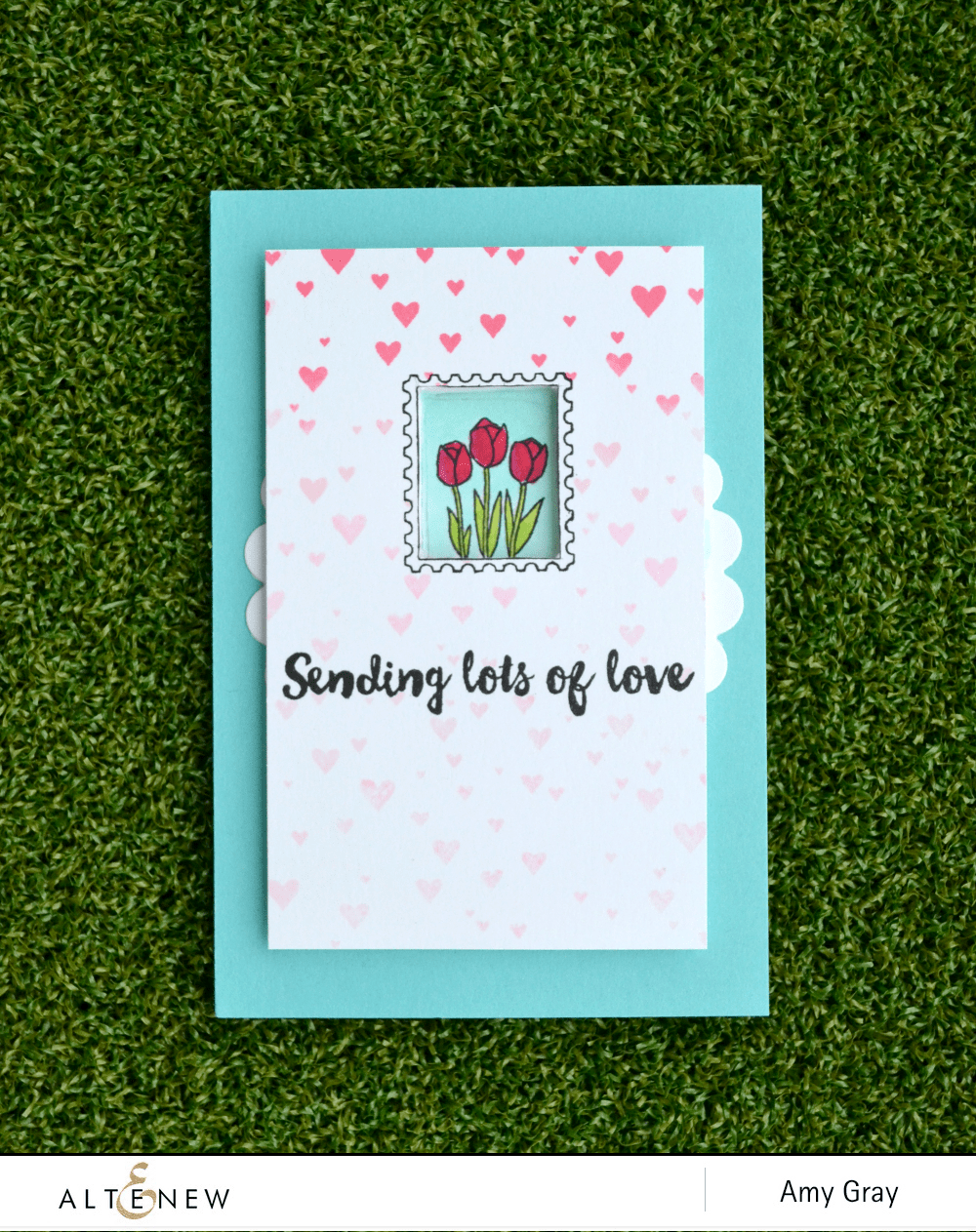 altenew-happy-mail-stempelset-stanzen-bundle-blumen image 7