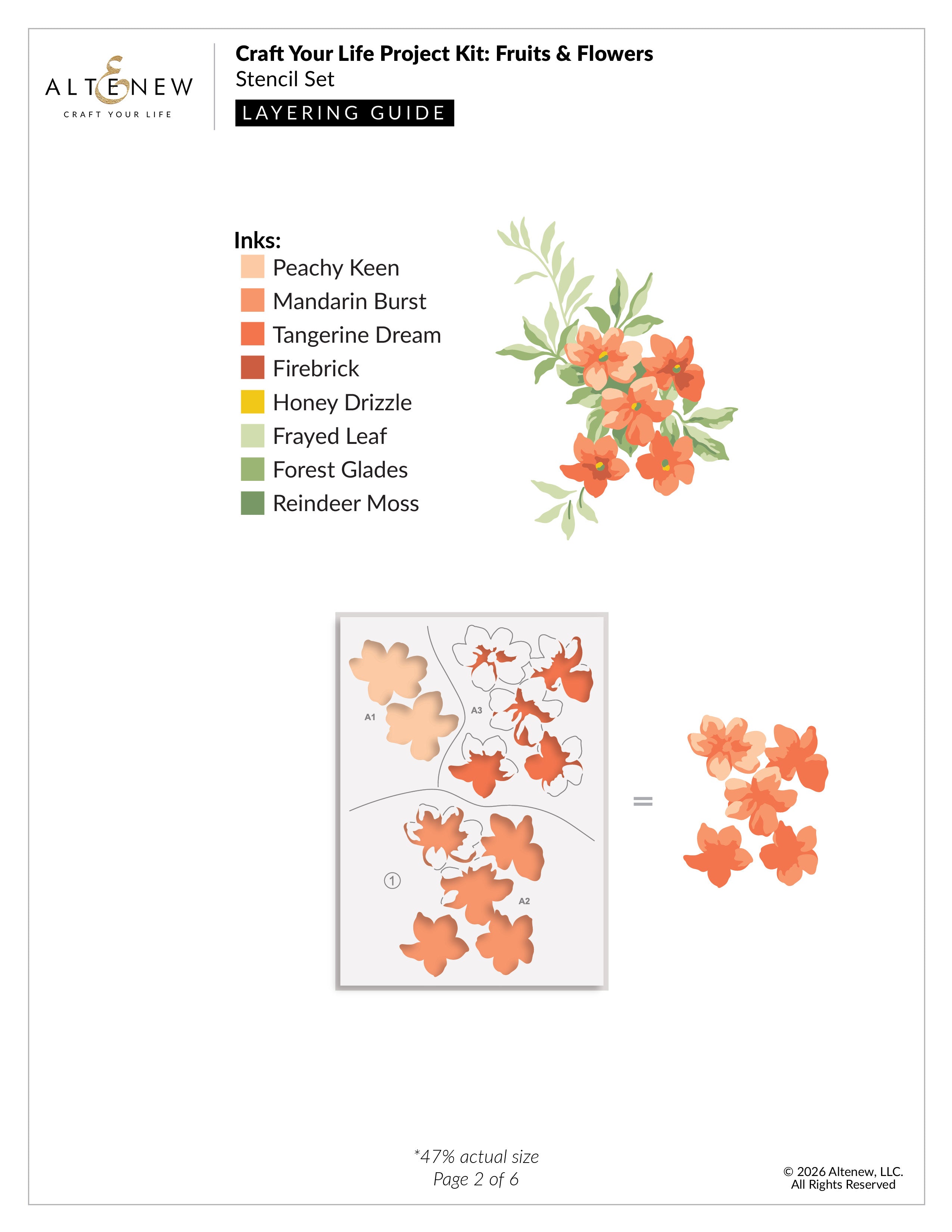 altenew-craft-your-life-fruits-flowers-kit-stanzen-bundle image 4