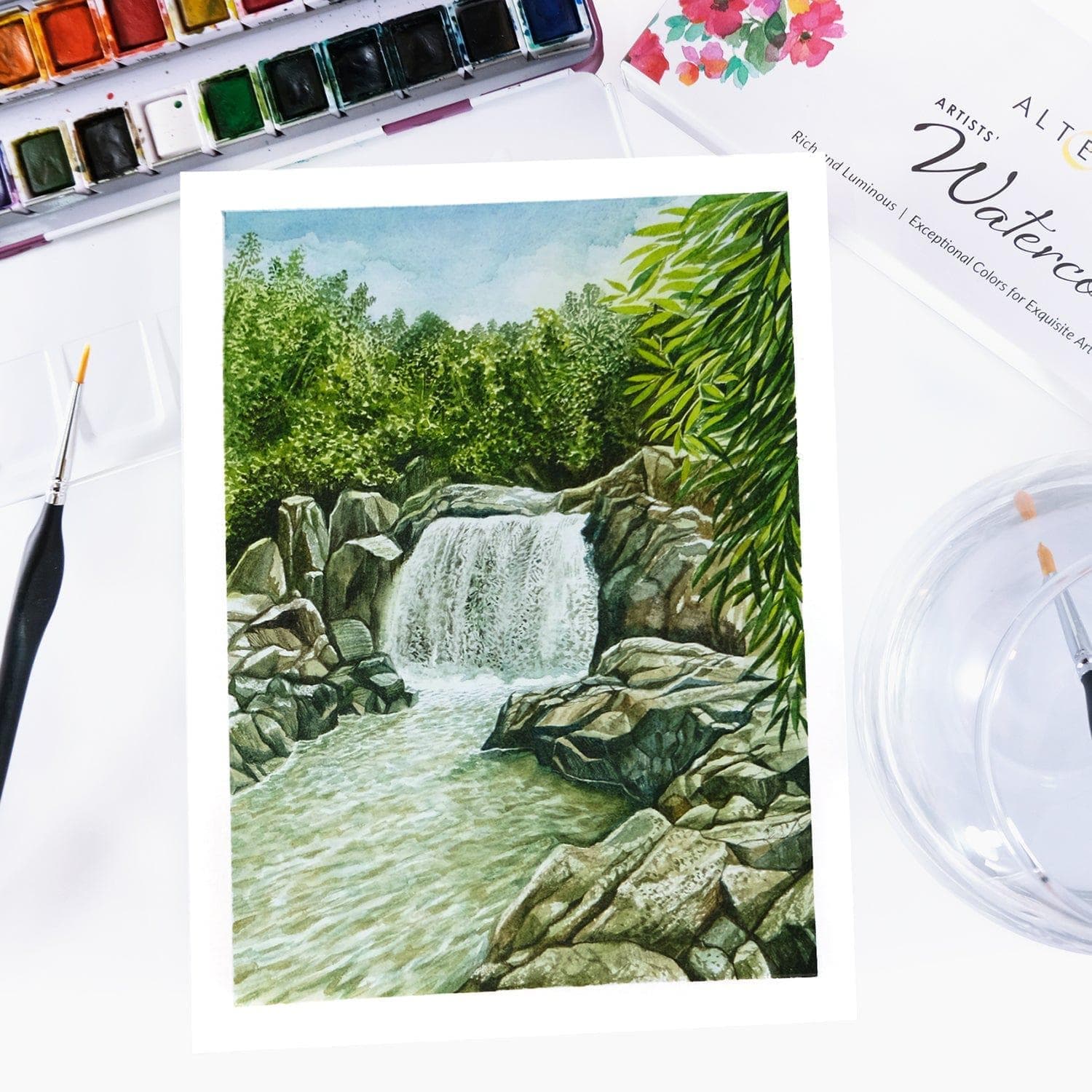 altenew-nature-s-palette-aquarellset-24-n-pfchen-malbuch image 6