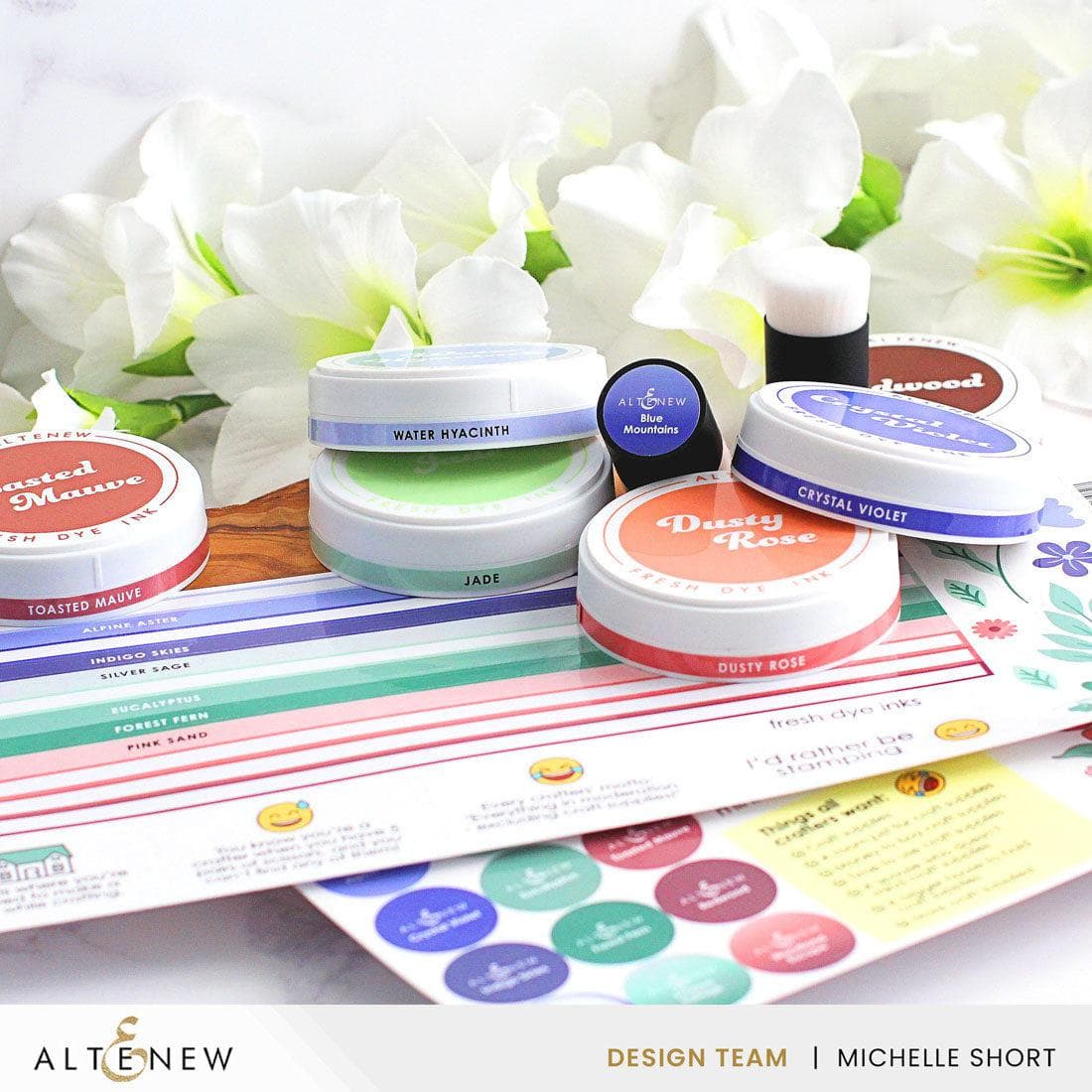 altenew-round-ink-pads-label-set-fresh-dye-ink-90-farben image 3