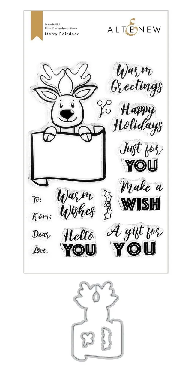 altenew-merry-reindeer-stempel-stanzen-bundle-weihnachten image 1