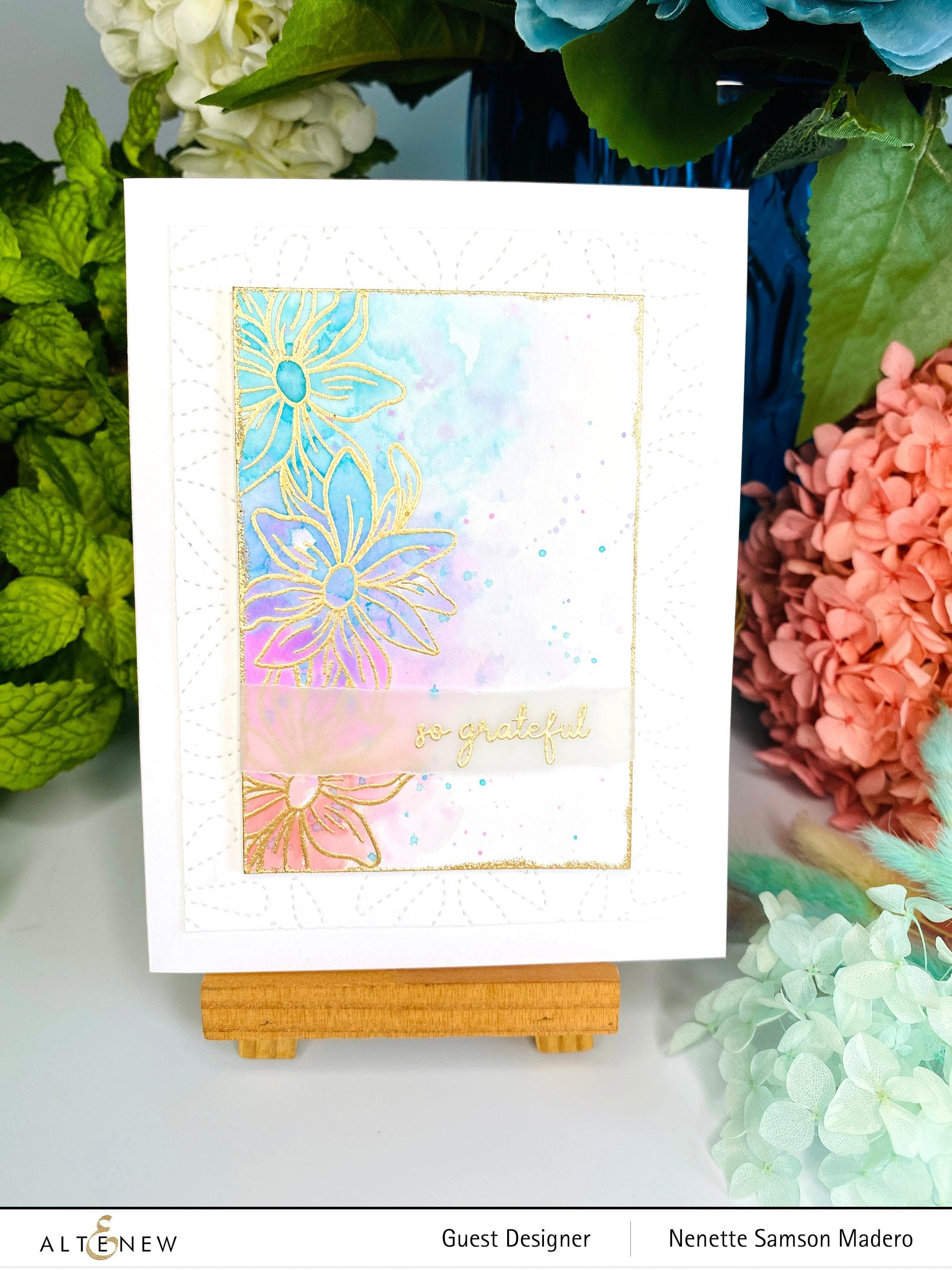 altenew-sunshine-bloom-stempelset-blume-2x3 image 4