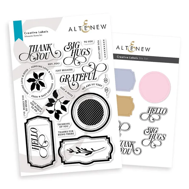 altenew-creative-labels-stempel-stanzen-bundle-vintage image 1