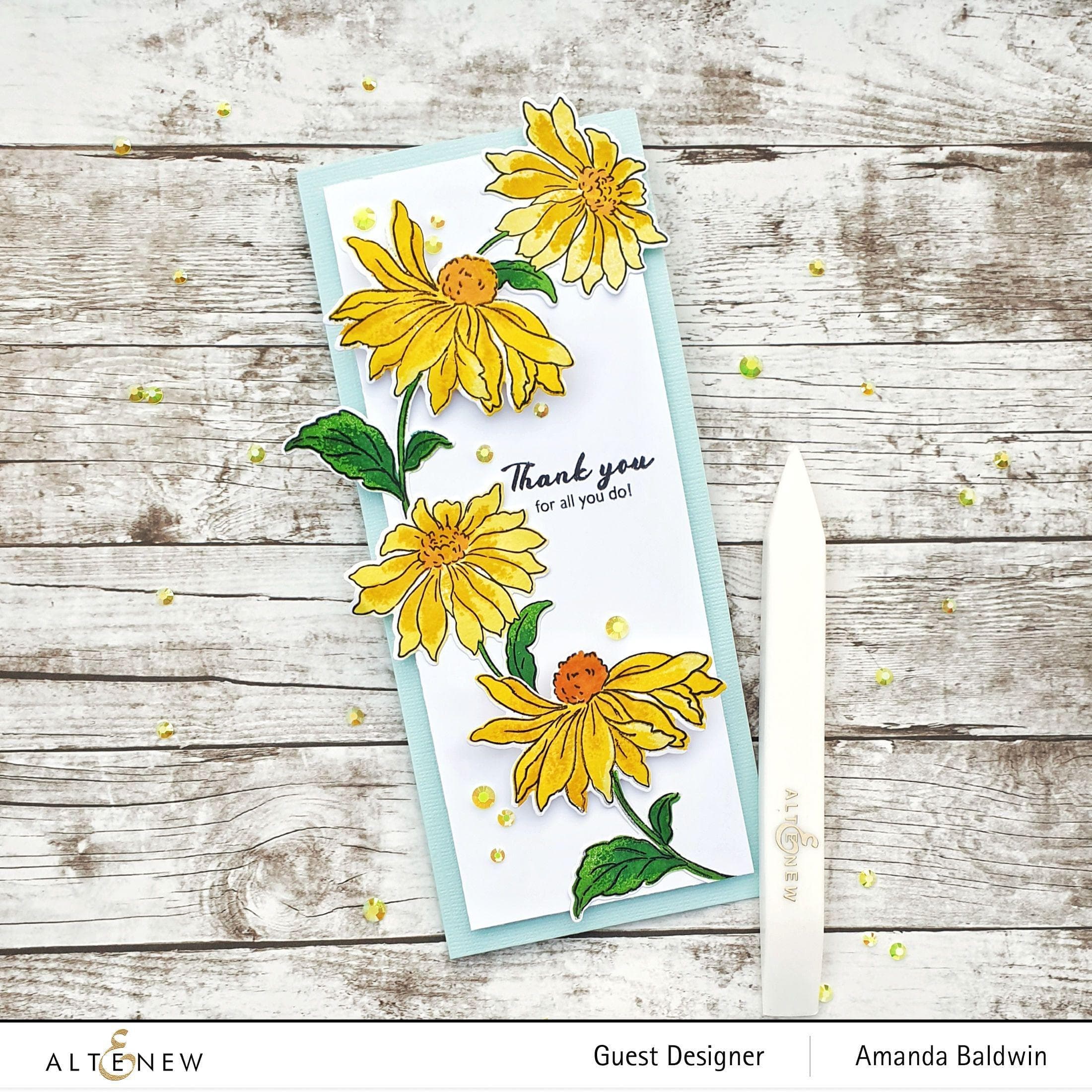 altenew-build-a-flower-coneflower-stempel-stanzen-ink-bundle image 6