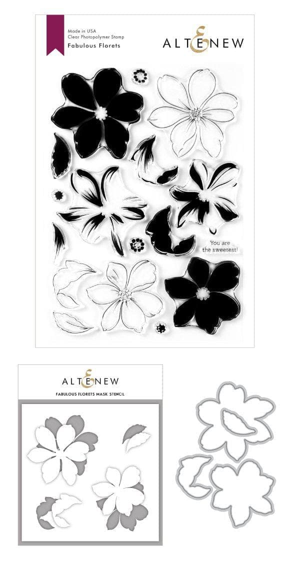 altenew-fabulous-florets-schablonenset-mask-blumen image 1
