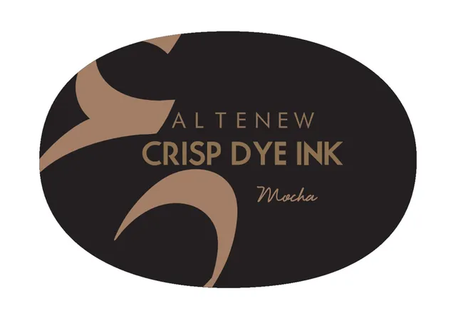 altenew-mocha-stempelkissen-braun-crisp-dye-ink-oval image 1