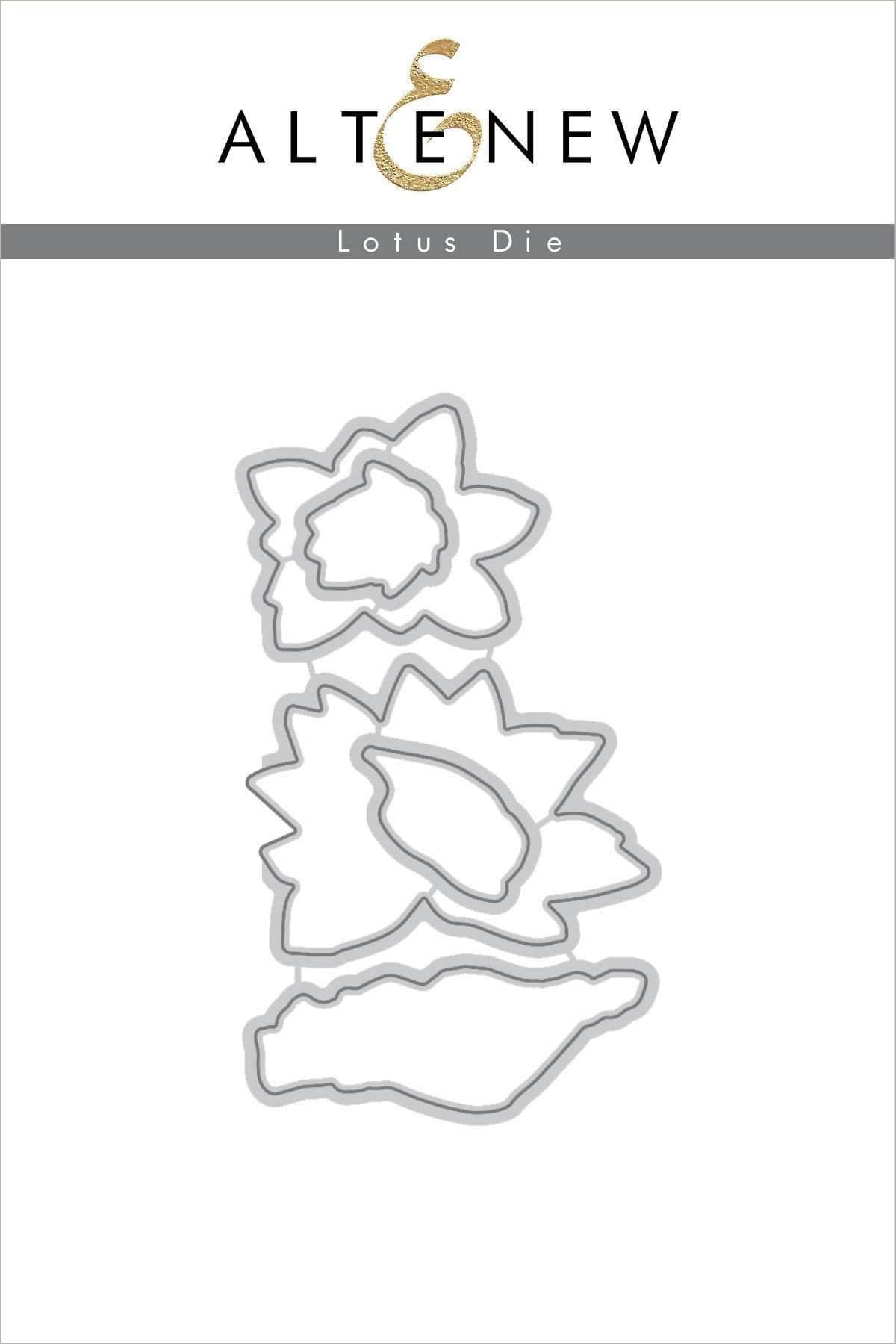 altenew-lotus-stanzschablonen-stanzen-set-5-teilig-floral image 1