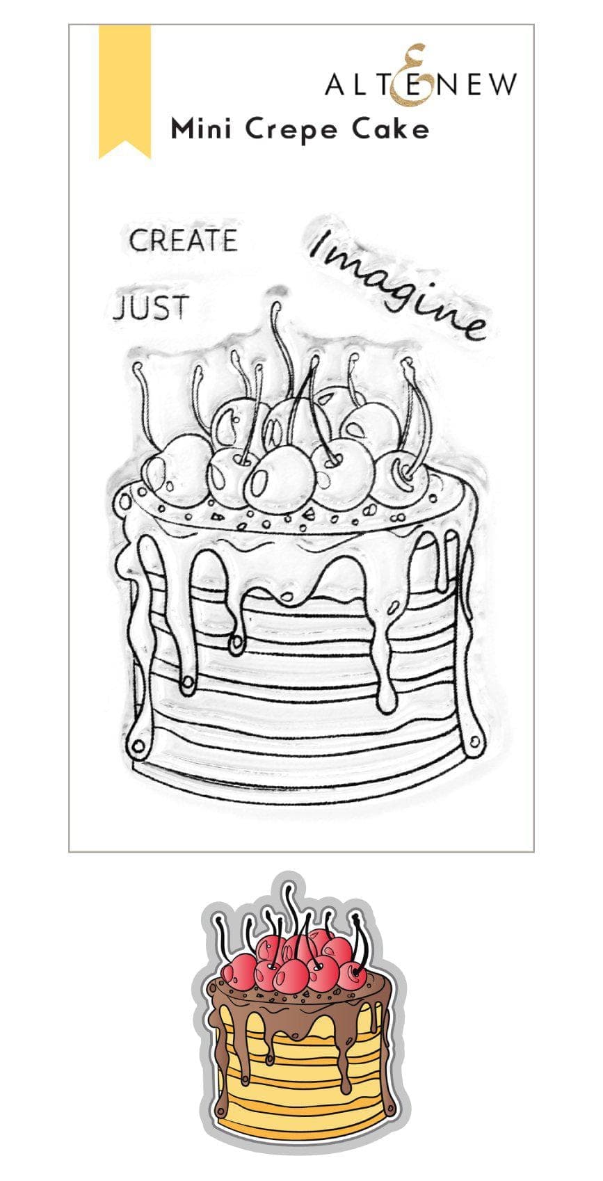 altenew-stamps-mini-crepe-cake-stempelset-kirschen-2x3 image 1