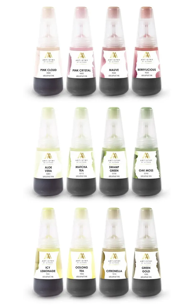 altenew-firewood-garden-alcohol-ink-tinte-12-farben-bundle image 1