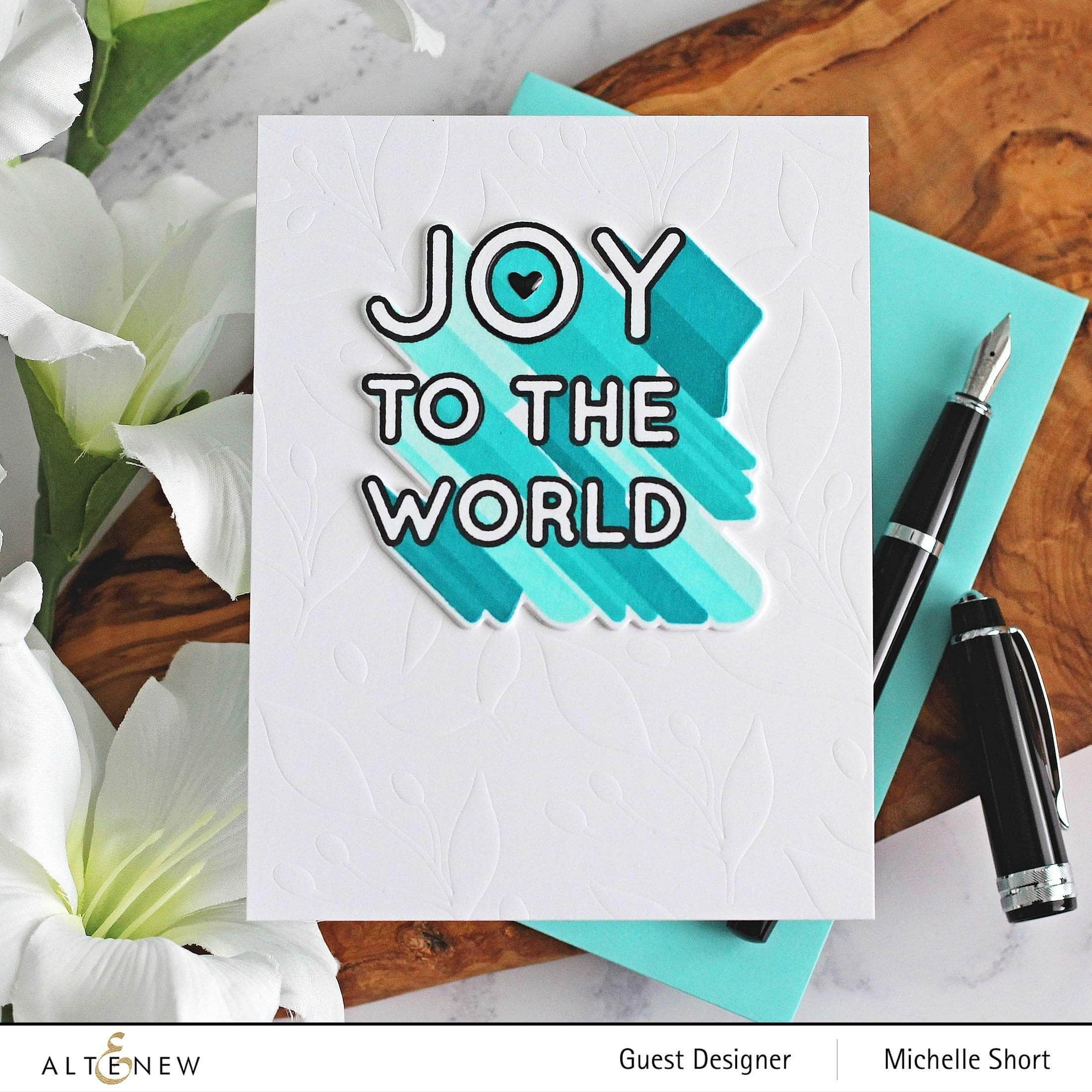 altenew-joy-to-the-world-typography-die-stanze-weihnachten image 4