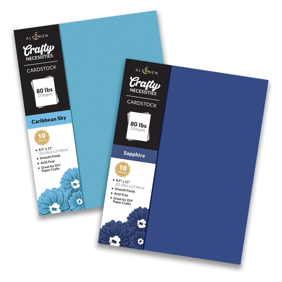 altenew-glacier-caves-cardstock-bundle-blau-20-blatt image 1
