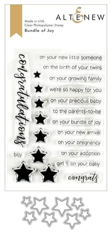 altenew-bundle-of-joy-stempelset-complete-bundle-baby image 1