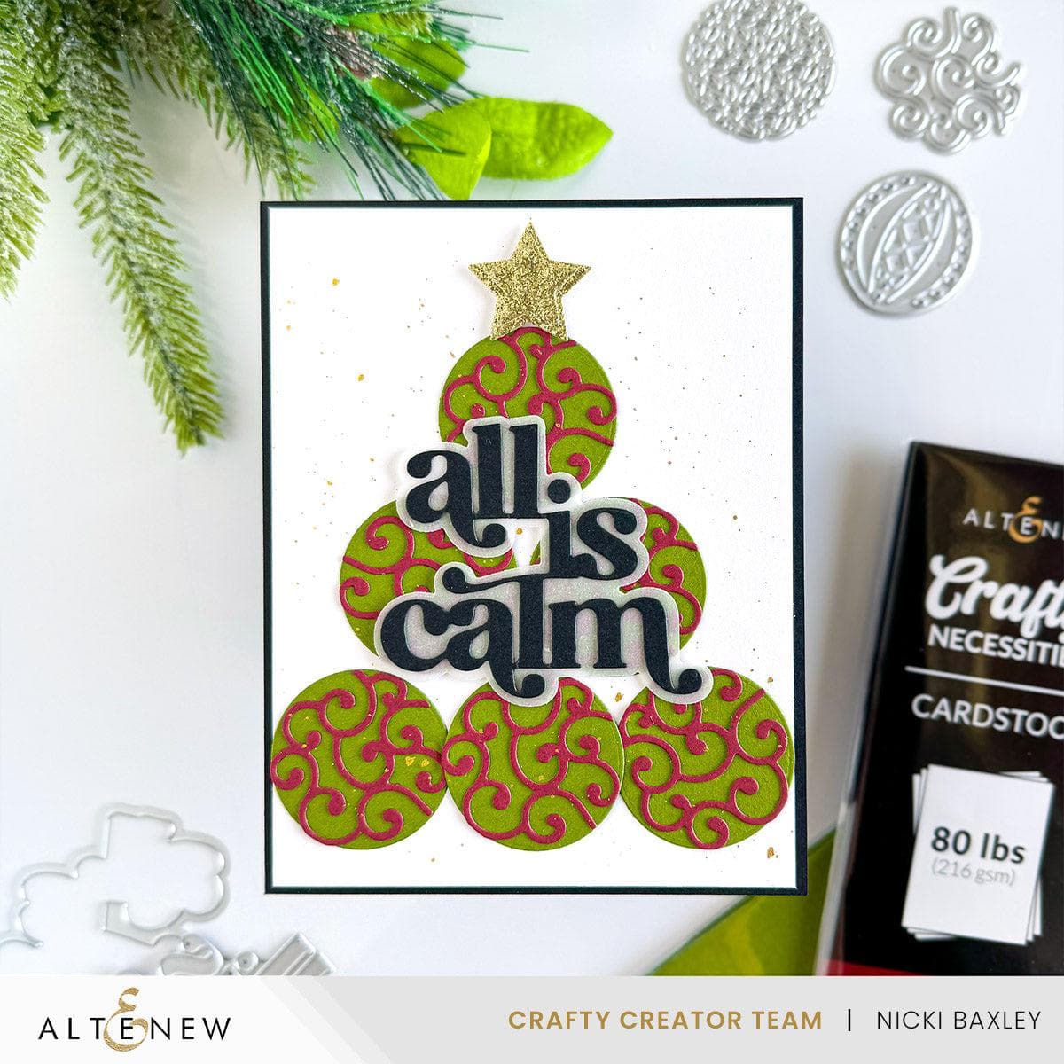 altenew-velvet-cardstock-10-blatt-granatrot-216-g image 5