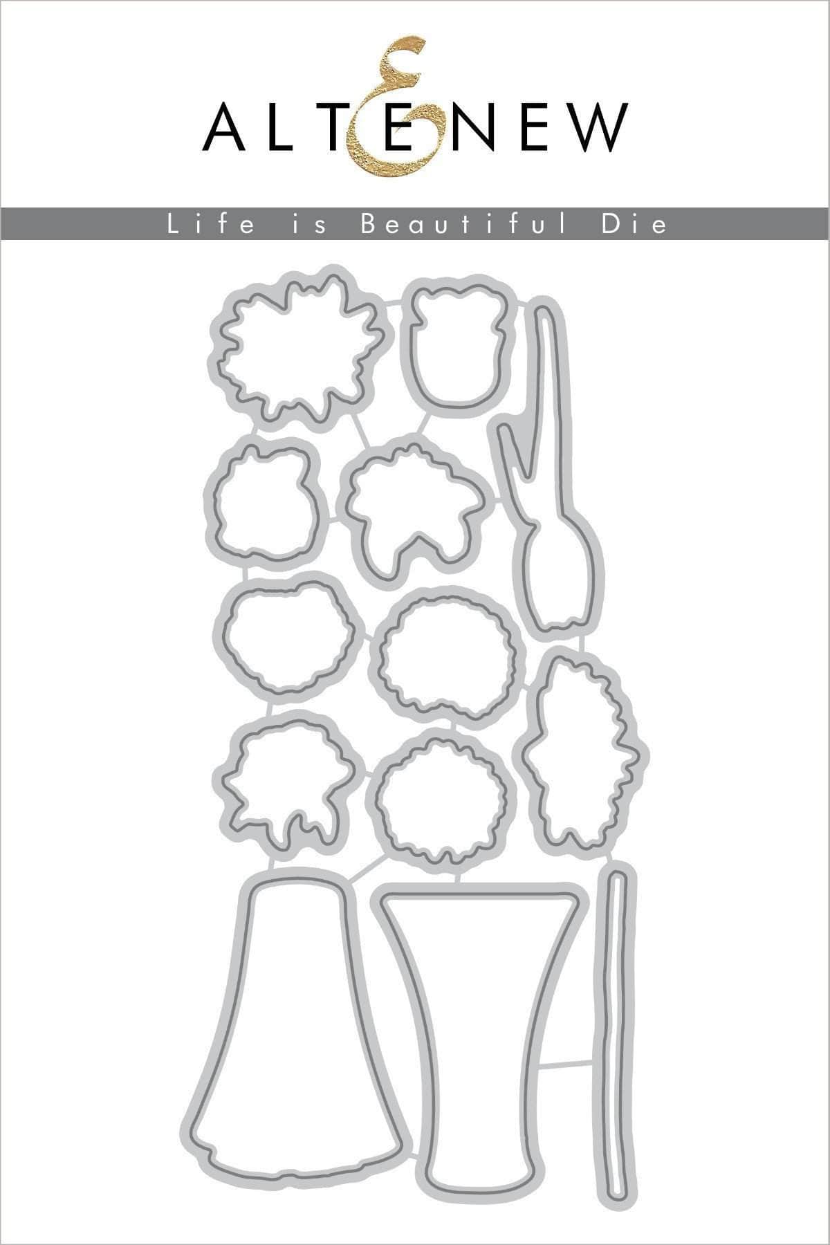 altenew-life-is-beautiful-stanzen-floral-13tlg image 1