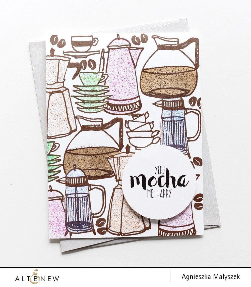 altenew-mocha-stempelkissen-braun-crisp-dye-ink-oval image 4