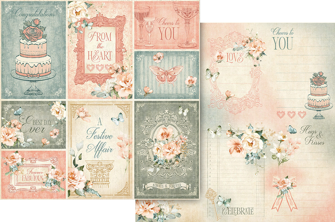graphic-45-always-forever-12x12-designpapier-24-bogen-romantisch image 8