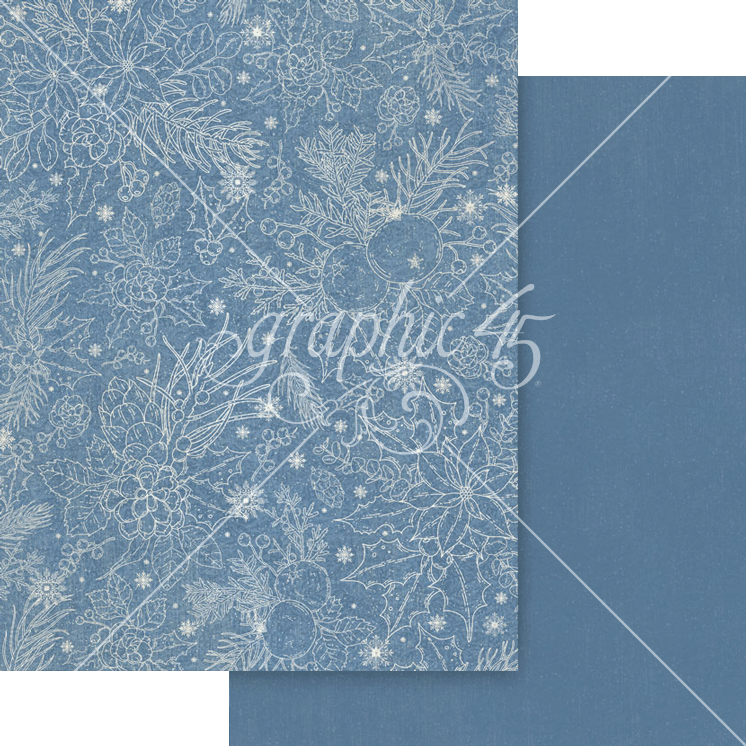 graphic-45-deck-the-halls-8-5x11-motivpapier-weihnachten-16-blatt image 2