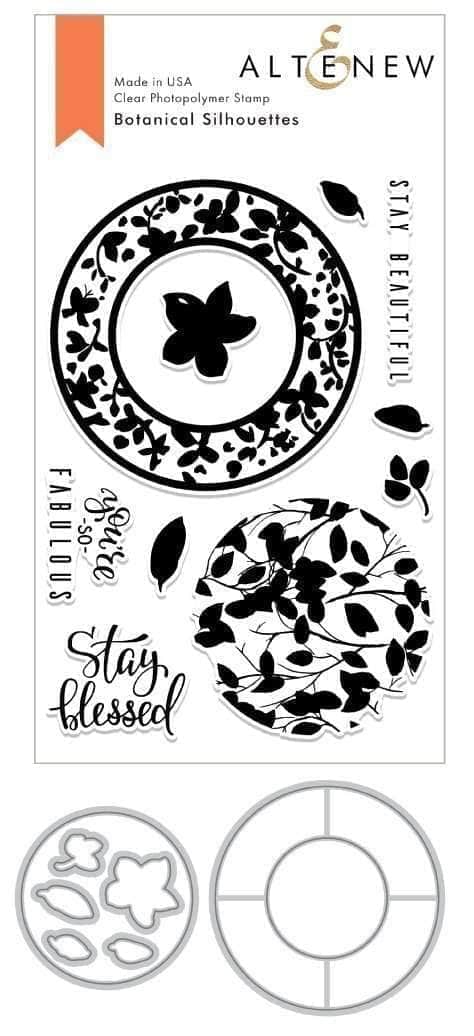 altenew-botanical-silhouettes-stempel-stanzen-set-floral-10-teilig image 1