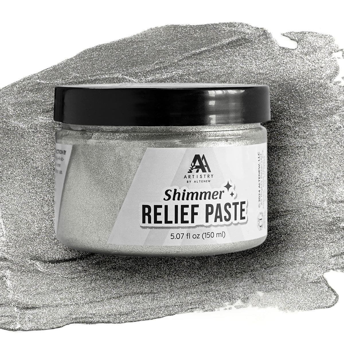 altenew-shimmer-relief-paste-antique-silver-150-ml image 1