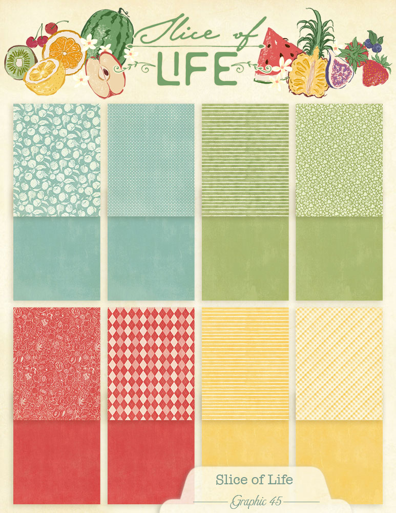 graphic-45-slice-of-life-papier-paket-frucht-8-teilig image 7