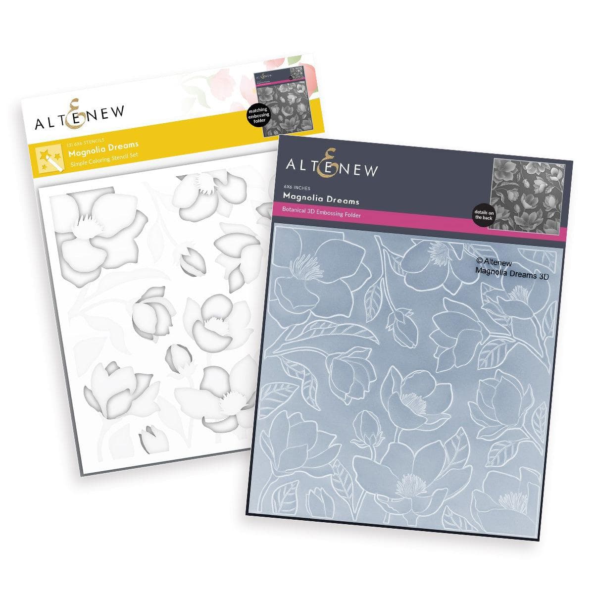 altenew-magnolia-dreams-3d-pr-gefolder-complete-bundle-blumen image 1