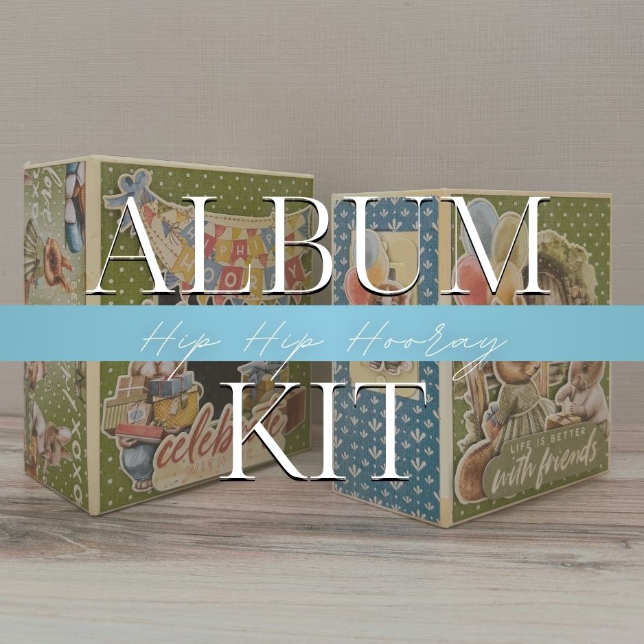 graphic-45-hip-hip-hooray-album-kit-atc-box-geburtstag image 1