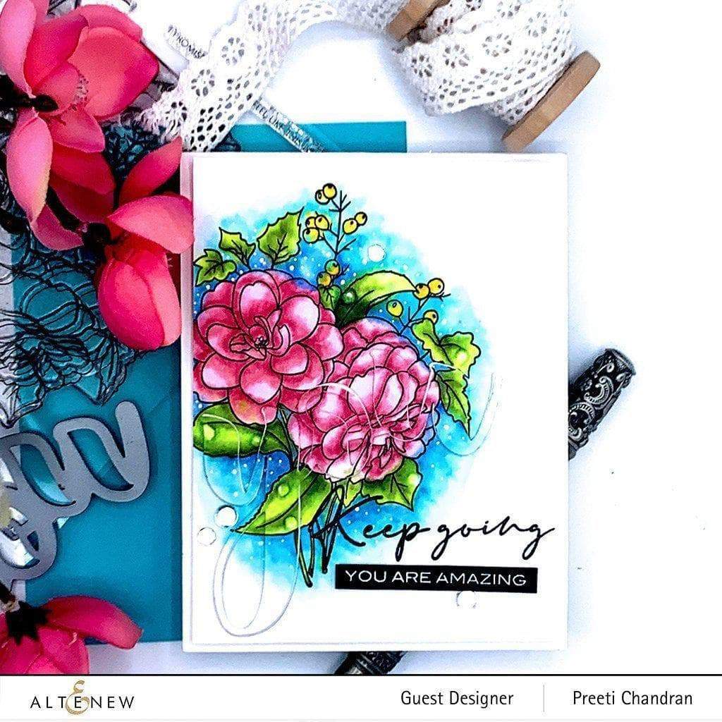 altenew-paint-a-flower-camellia-stempelset-4x6-outline image 7