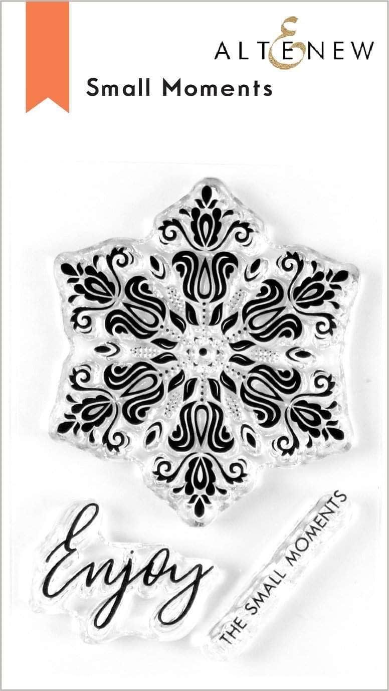 altenew-small-moments-mini-stempelset-2x3-schneeflocke image 1