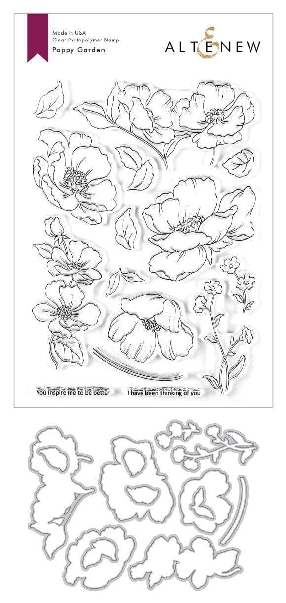 altenew-poppy-garden-stempel-stanzen-set-mohnblumen image 1