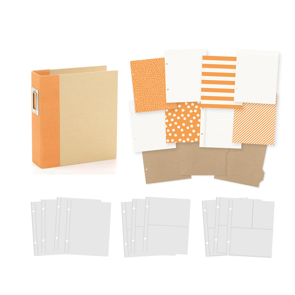 simple-stories-sn-p-binder-orange-6x8-limited-edition image 2