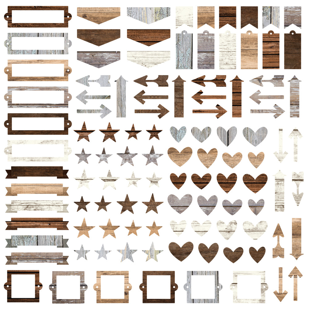 simple-stories-color-vibe-chipboard-bits-woods-120-stk image 2