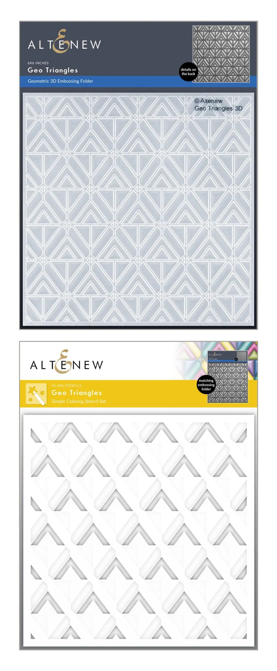 altenew-geo-triangles-pr-gefolder-geometrisch-dreiecke image 1