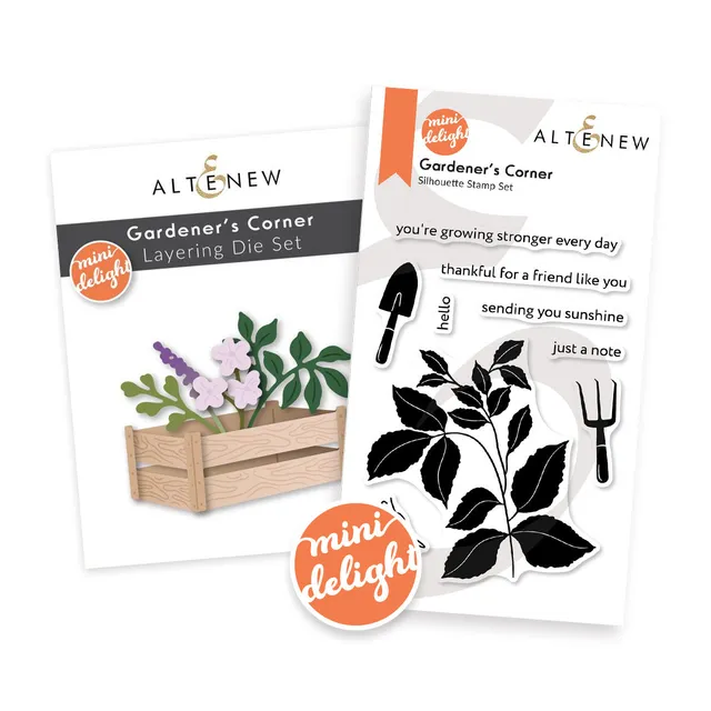 altenew-mini-delight-gardener-s-corner-stempel-stanzen-set image 1