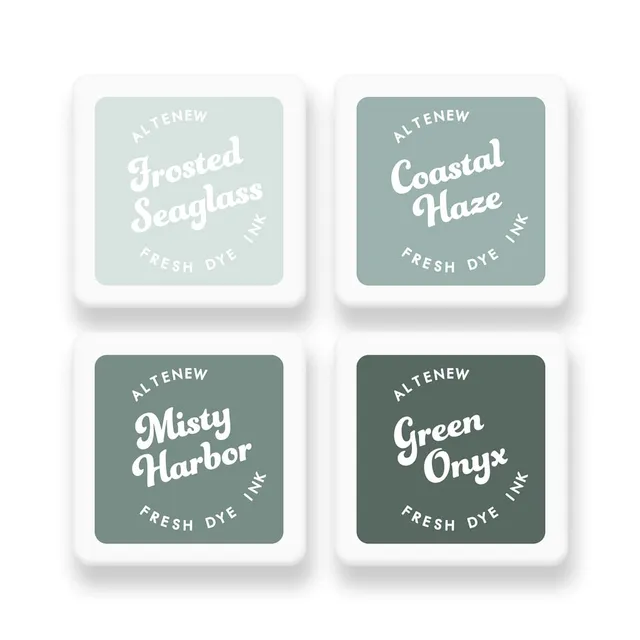 altenew-inks-coastal-mist-fresh-dye-ink-mini-cube-set-stempelkissen image 1