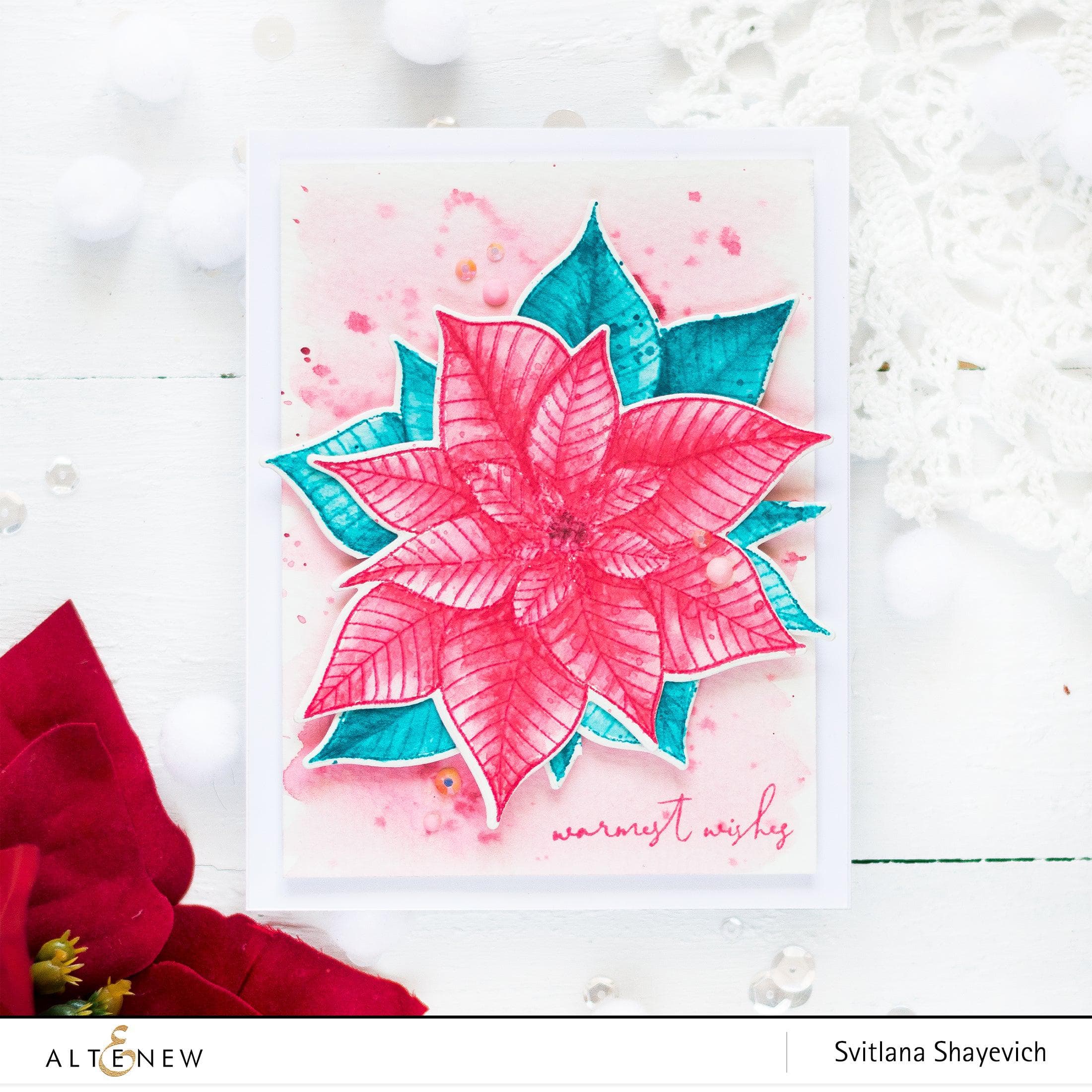 altenew-modern-poinsettia-mask-stencil-schablone-6x6 image 2