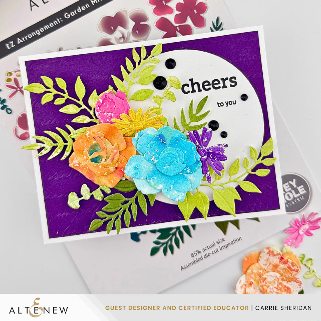 altenew-ez-arrangement-garden-mix-dies-blumen-stanzen image 4