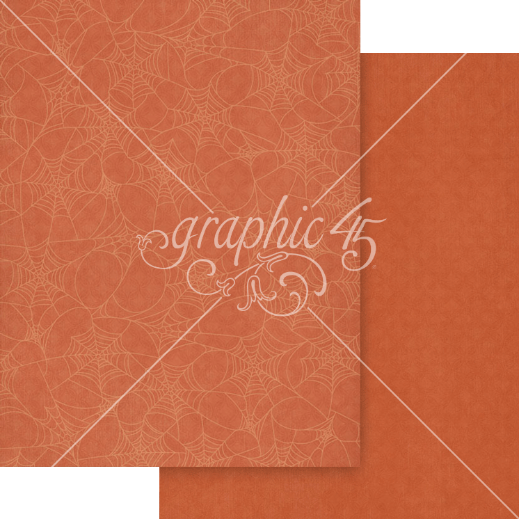 graphic-45-ghostly-greetings-scrapbookpapier-8-5x11-halloween-16-blatt image 5