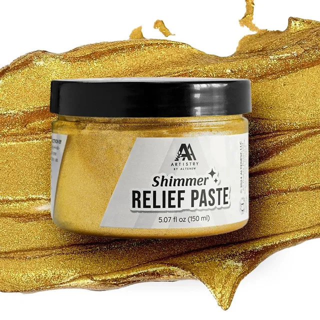 altenew-shimmer-relief-paste-mayan-gold-150-ml image 1