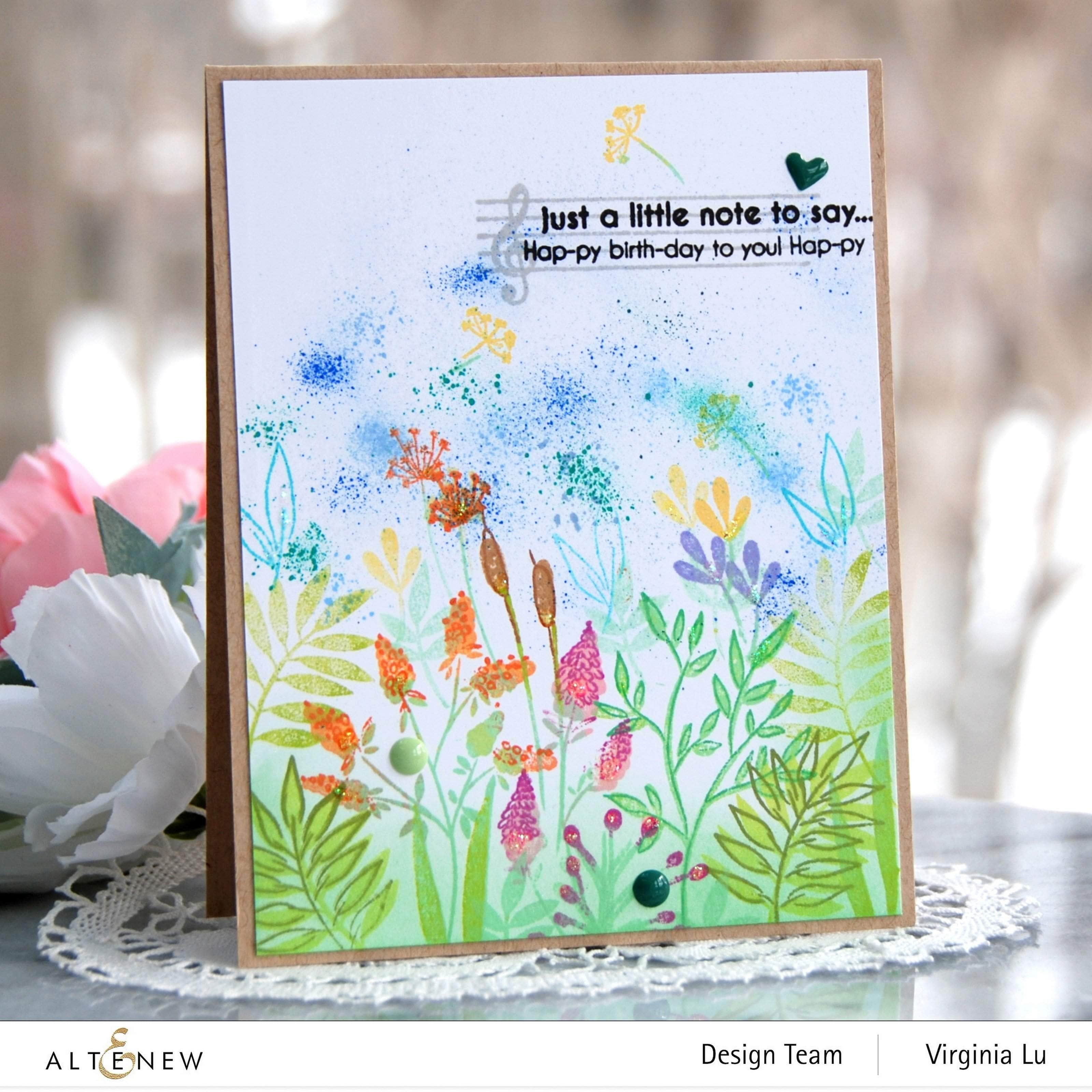 altenew-wildflower-doodles-stempel-set-natur-6x8-zoll-37-teilig image 2