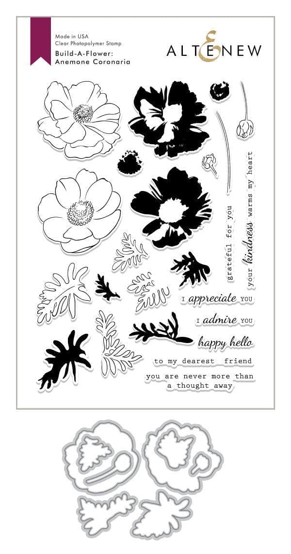 altenew-build-a-flower-anemone-coronaria-stempel-stanzen-set image 1