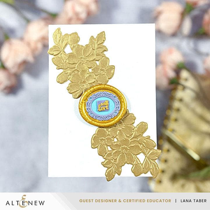 altenew-baroque-embrace-siegelstempel-wachsstempel-barockrahmen image 2