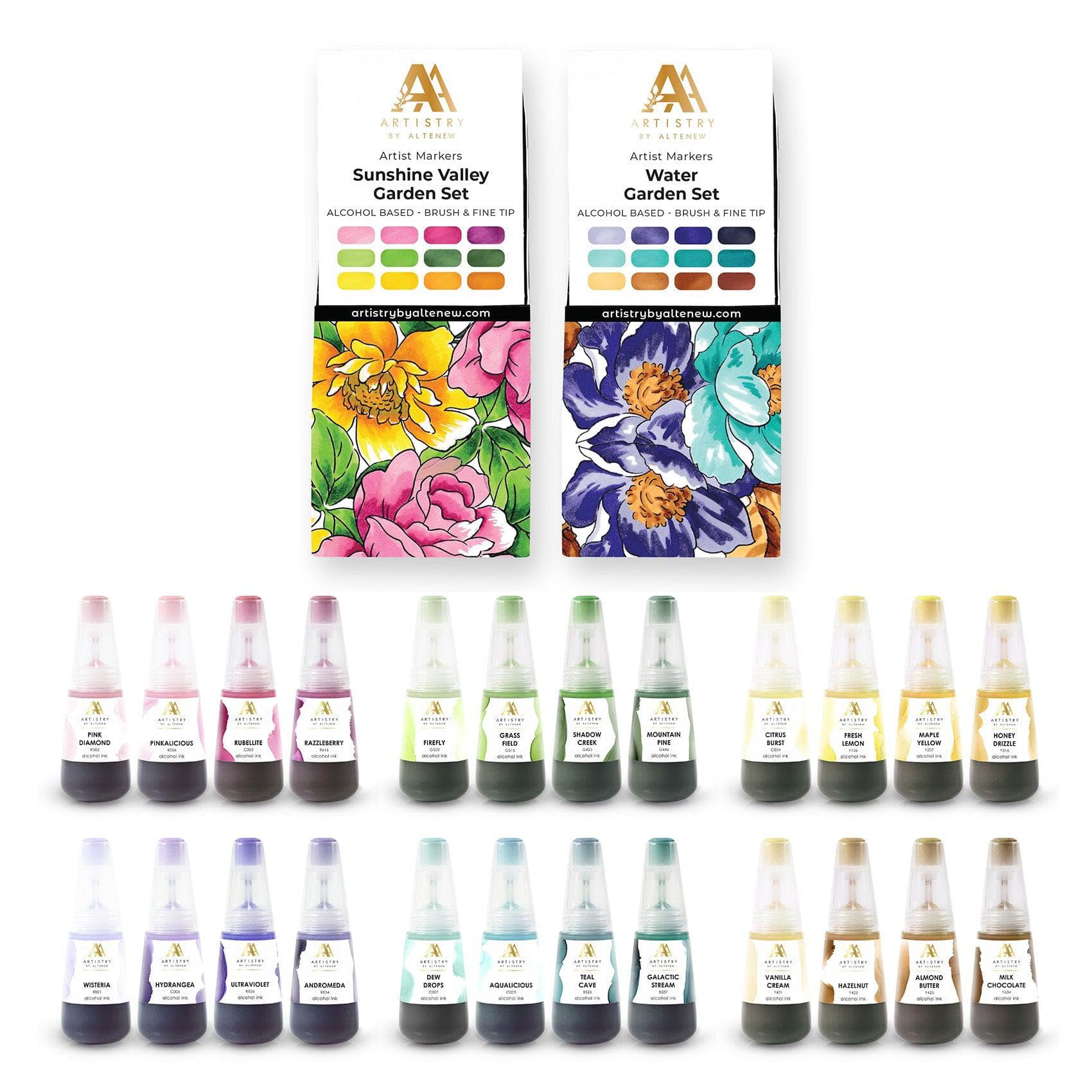 altenew-natures-views-alkohol-marker-und-ink-bundle-24-farben image 1