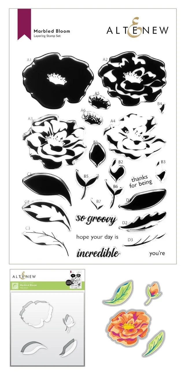 altenew-marbled-bloom-stempel-bundle-marmor-bl-te image 1